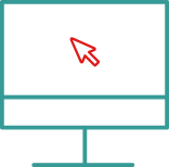 Computer screen icon